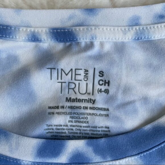 Time And Tru | "Red, White and Due" Pregnancy Anouncement Tee | Size Small - Picture 6 of 8